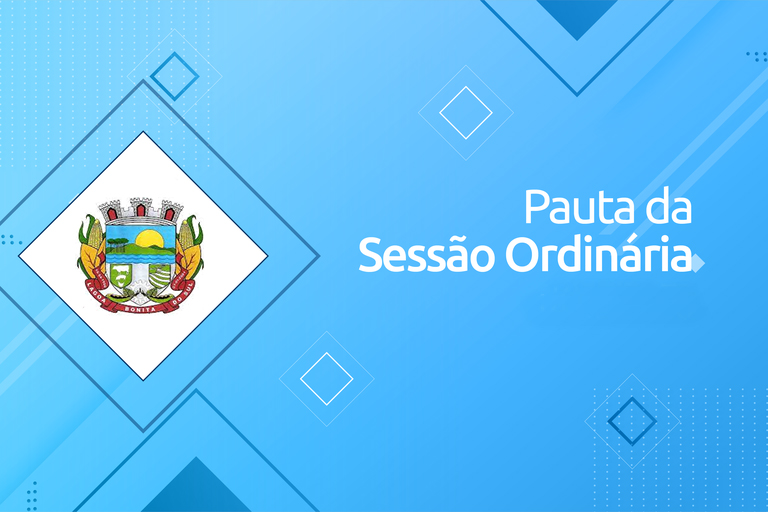 Pauta da 13ª Sessão Ordinária de 2026